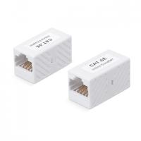 Адаптер проходной RJ45-RJ45 (8P8C) кат.5E неэкранир. WR-CA-8P8C-C5E бел. WRline 505223