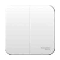 Выключатель 2-кл. ОП Blanca 10А IP20 (сх. 5) 250В с изолир. пластиной бел. SE BLNVA105011