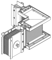 Секция угловая левая н/1 1250А Al 3L+N+PER НК IP55 тран. IEK LB-1250A4-25-F-LLE