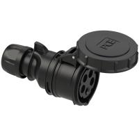 2252-6x PCE Розетка кабельная 32А/400V/3P+N+E/IP67 черная