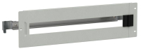 Панель ЛМА поворотная 400 (1х12) H=150 с DIN-рейкой TITAN IEK TI-00D-PMR-040