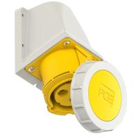 1232-4 PCE Розетка настенная 32А/110V/1P+N+E/IP67