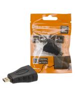 Переходник "АВП 1" штекер micro HDMI - гнездо HDMI, позолоченные контакты, TDM