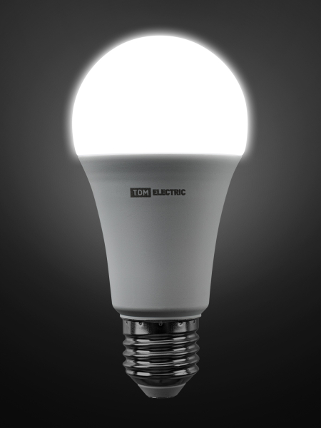 Лампа светодиодная А60 15 Вт, 230 В, 4000 К, E27 TDM