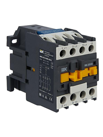 Контактор КМИ-22510 25А 24В/АС3 1НО IEK KKM21-025-024-10