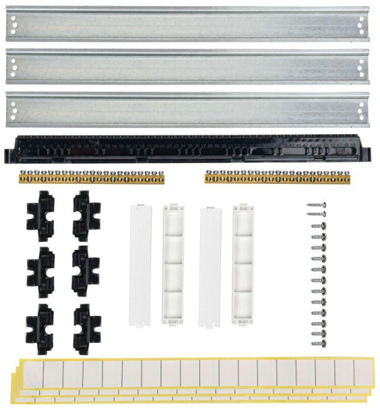 Корпус пластиковый ЩРН-П-54 IP41 бел. дверь TEKFOR IEK TF5-KP13-N-54-41-K01-K01