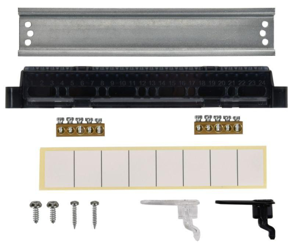 Корпус пластиковый ЩРН-П-8 IP41 черн. прозр. дверь UNION Compact IEK UIC-KP12-N-08-41-K01