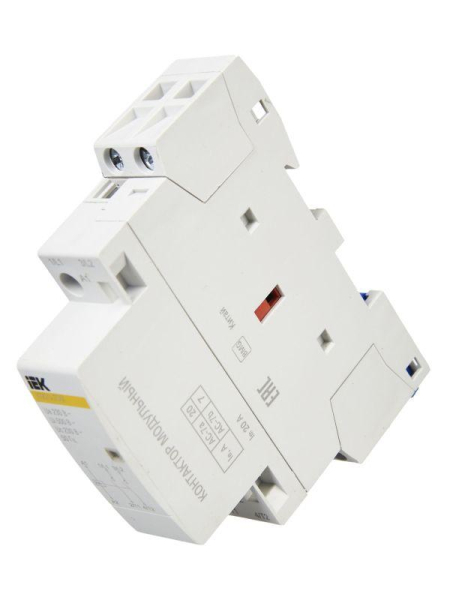 Контактор модульный КМ20-20М AC IEK MKK11-20-20