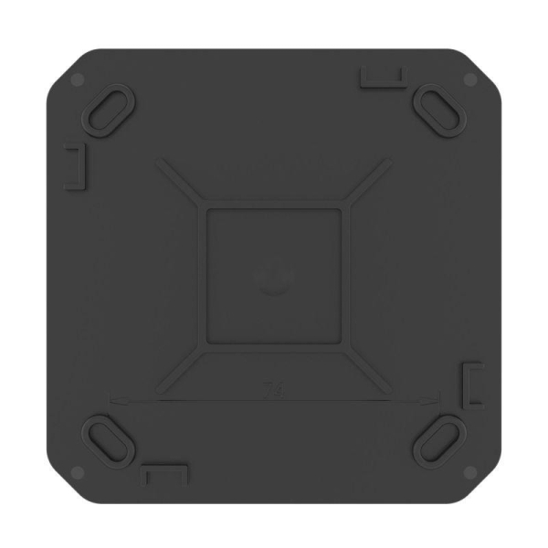 Коробка ответвительная с 8+2 кабельными вводамиd25/20мм IP55 100х100х50мм черн. DKC 53800B