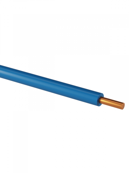Провод ПуВнг(А)-LS 1х6,0 ГОСТ (200м), синий TDM