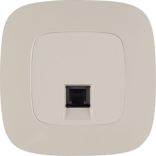 Механизм розетки телефонной Valena Allure 1 выход RJ11 с лиц. панелью сл. кость Leg 753838