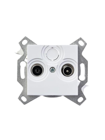 Розетка TV-R Levit оконечная бел. ABB 2CHH083503A6003