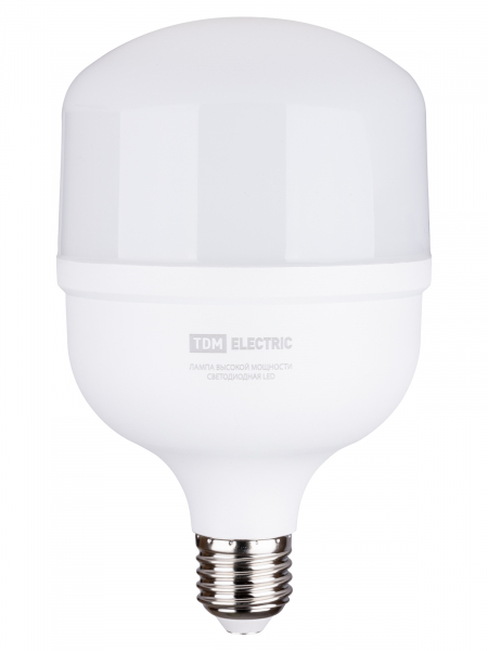 Лампа светодиодная T 30 Вт, 230 В, 4000 К, E27 (100x165 мм) TDM