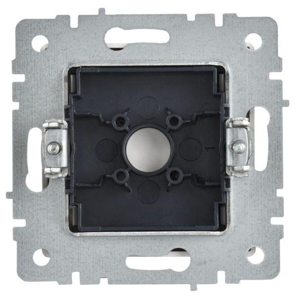 Заглушка BRITE МЗ10-БрАБ с суппортом механизм арктич. бел. IEK BR-PL10-K91