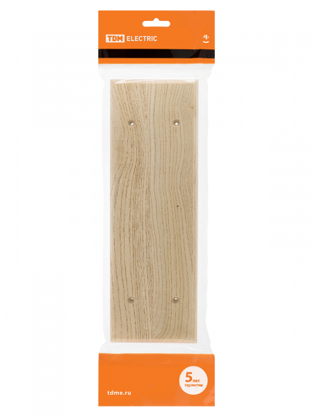 Накладка на бревно деревянная универсальная НБУ 1Пх3 95х290 мм, сосна TDM