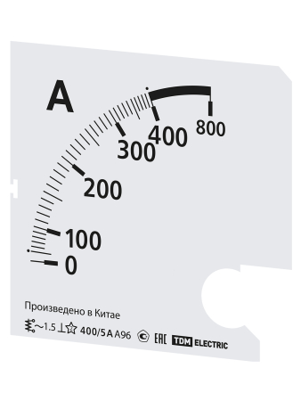 Шкала Ш96  400/5А-1,5 (для А96 Х/5А) TDM