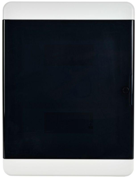 Корпус пластиковый ЩРВ-П-24 IP41 черн. прозр. дверь TEKFOR IEK TF5-KP12-V-24-41-K01-K03