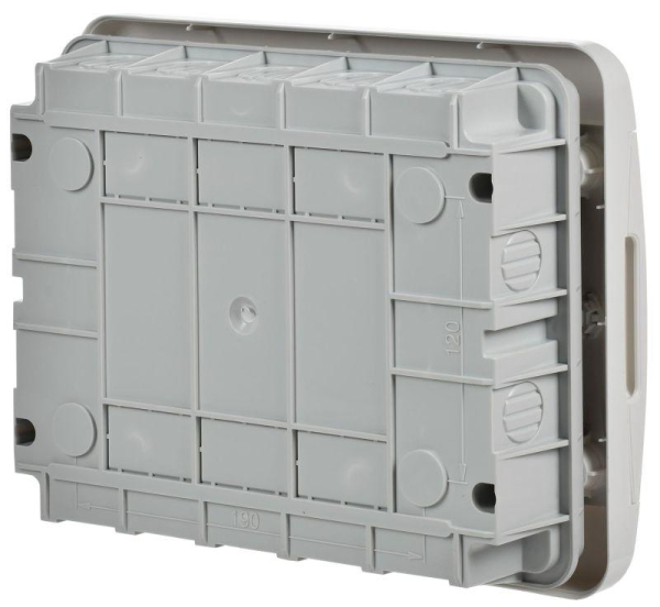 Корпус пластиковый ЩРВ-П-12 IP41 бел. дверь TEKFOR IEK TF5-KP13-V-12-41-K01-K01
