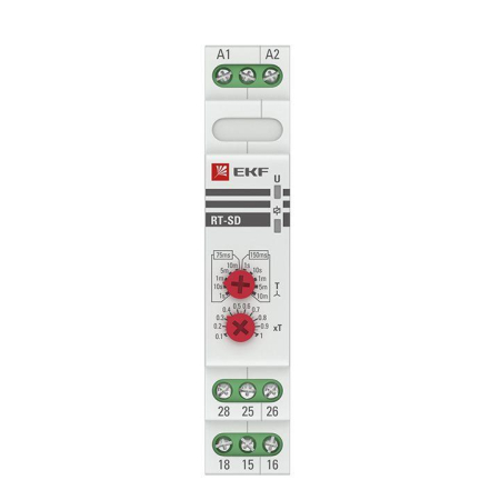 Реле времени RT-SD 12-240В для двигателей "звезда-треугольник" PROxima EKF rt-sd-12-240