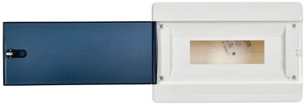Корпус пластиковый ЩРН-П-12 IP41 черн. прозр. дверь UNION Compact IEK UIC-KP12-N-12-41-K01