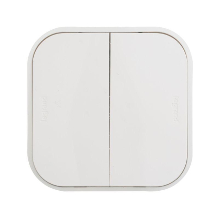 Выключатель 2-кл. ОП Quteo 10А IP20 10AX бел. Leg 782202