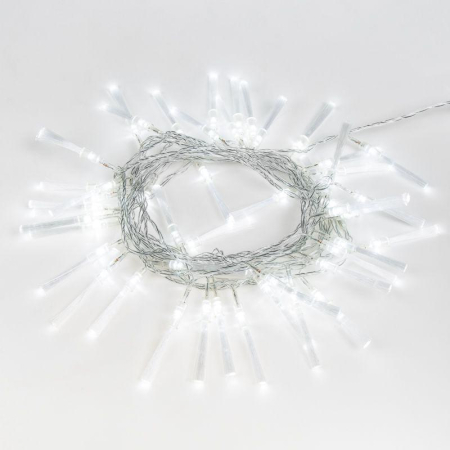 Гирлянда светодиодная "Кисточки" 48LED бел. 5м Neon-Night 303-035