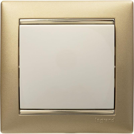 Выключатель 1-кл. СП Valena 10А IP31 250В механизм сл. кость Leg 774301