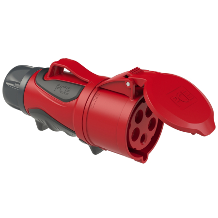 2153-6 PCE Розетка кабельная 16А/400V/3P+N+E/IP44 GRIP