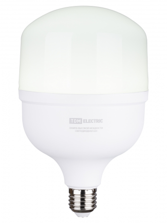 Лампа светодиодная T 40 Вт, 230 В, 6500 К, E27 (120x190 мм) TDM