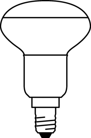 Лампа светодиодная LED Value LVR60 7SW/865 230В E14 2х5 (уп.5шт) OSRAM 4058075583993