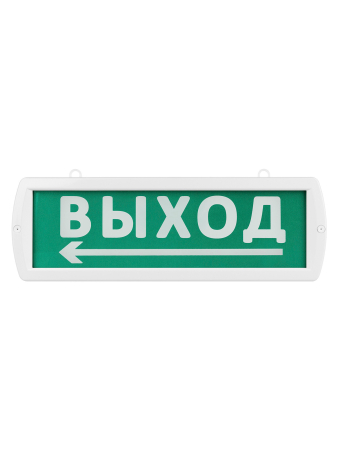 Оповещатель охранно-пожарный световой Топаз-24-Д "Направление к выходу" 24 В, IP52 TDM