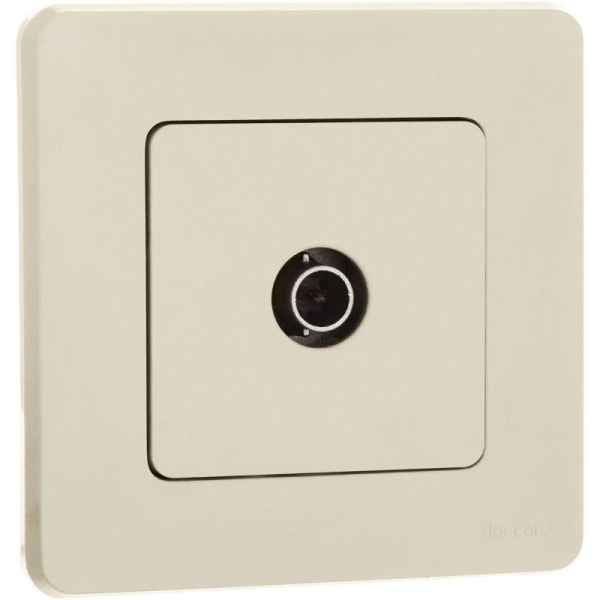 Розетка телевизионная TV Inspiria 2дБ 0-2400мГц с топологией "звезда" механизм сл. кость Leg 673851