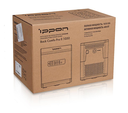 Источник бесперебойного питания Back Comfo Pro II 650 360Вт 650В.А IPPON 1189988