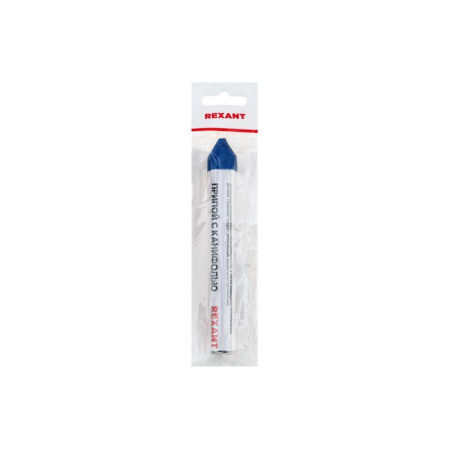Припой с канифолью 20гр. d=1.0мм (Sn60 Pb40 Flux 2.2%) REXANT 09-3103