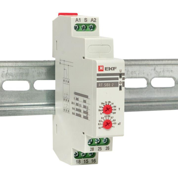 Реле времени RT-SBE-2 (задержка выключ. после пропад. сигн.) PROxima EKF rt-sbe-2
