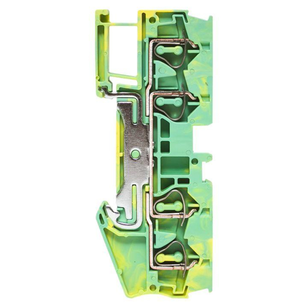 Колодка клеммная ST-4 4 вывода земля пружинная EKF plc-st-4-4-pen