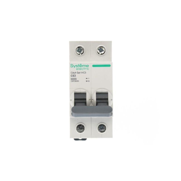Выключатель автоматический 2п City9 Set (АВ) С 63А 6кА 230В SE C9F36263