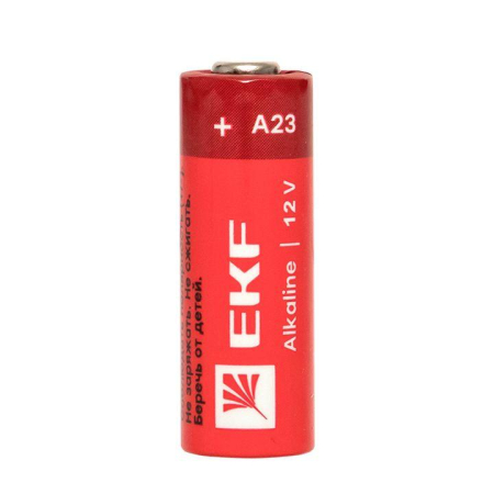 Элемент питания алкалиновый A23 для сигнализаций (блист.5шт) EKF A23-BL5