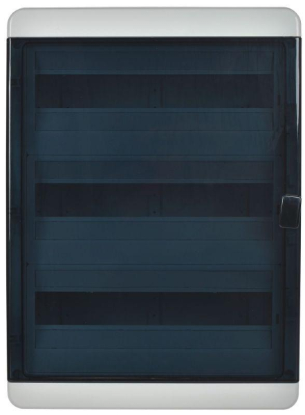 Корпус пластиковый КМПн-54 IP65 черн. прозр. дверь TEKFOR IEK TF5-KP72-N-54-65-K03-K02