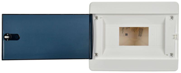 Корпус пластиковый ЩРН-П-8 IP41 черн. прозр. дверь UNION Compact IEK UIC-KP12-N-08-41-K01