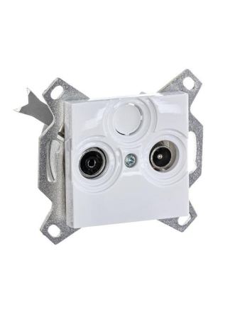 Розетка TV-R Levit оконечная бел. ABB 2CHH083503A6003