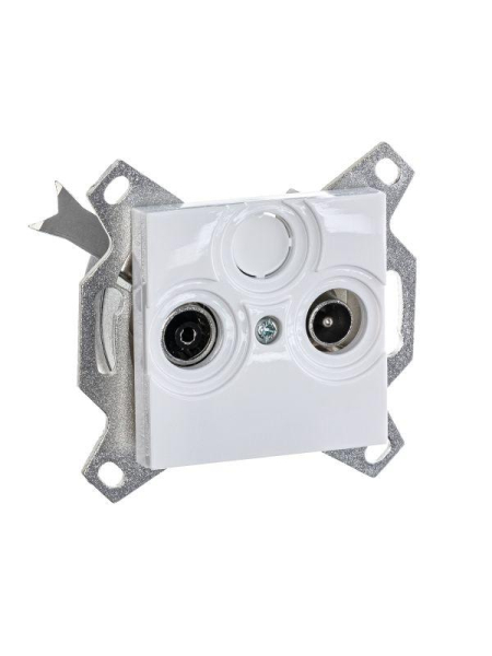 Розетка TV-R Levit оконечная бел. ABB 2CHH083503A6003