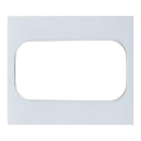 Рамка для розетки 2-м Стокгольм бел. PROxima EKF EYM-G-304-10
