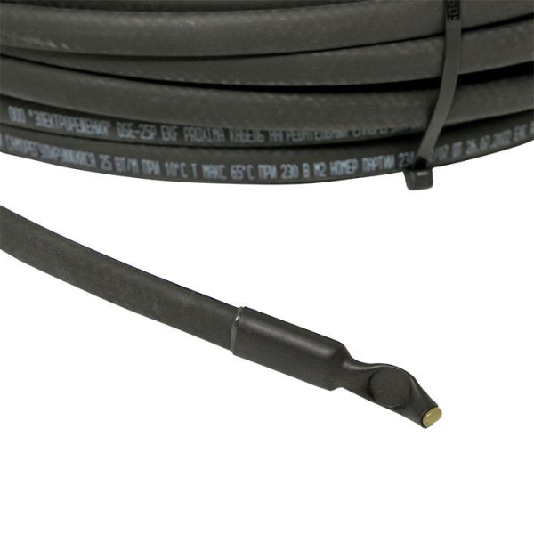 Кабель нагревательный саморег. DSE-30P 30Вт/м (уп.50м) EKF DSE-30P-50