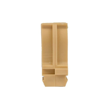 Держатель для труб (клипса) d20мм свет. дерево (уп.10шт) Plast EKF derj-z-20w