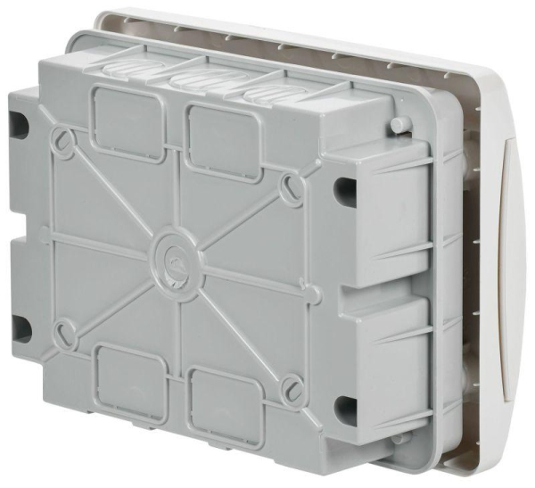 Корпус пластиковый ЩРВ-П-8 IP41 бел. дверь UNION Compact IEK UIC-KP13-V-08-41-K01