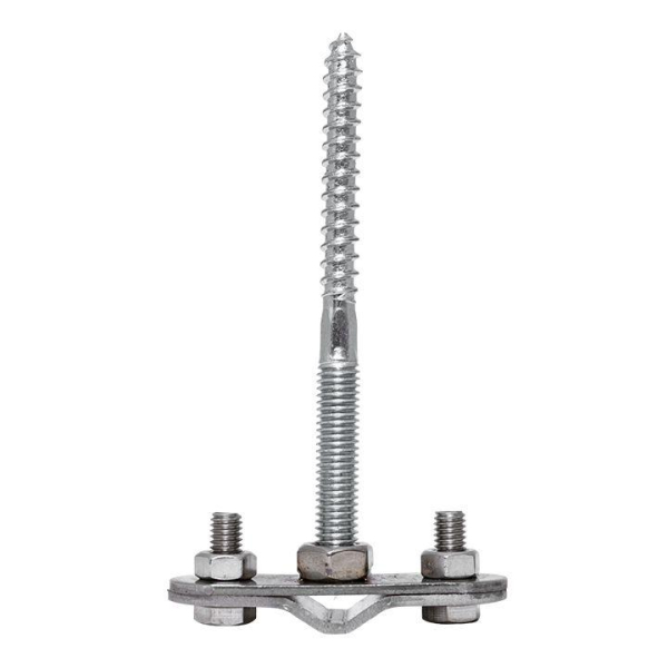 Держатель фасадный L100мм Ni PROxima EKF lp-d2307-ni