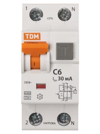 АВДТ 32  С6 30мА TDM