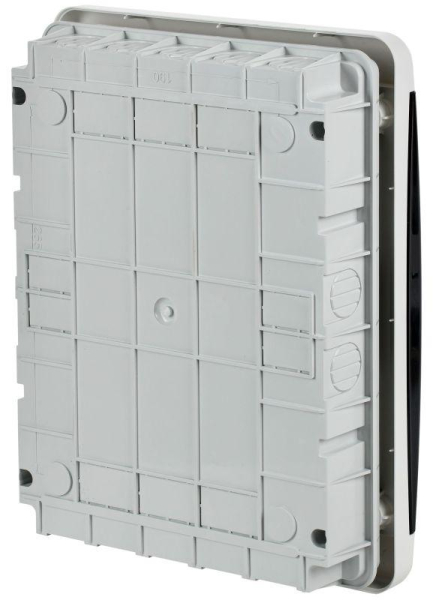 Корпус пластиковый ЩРВ-П-24 IP41 черн. прозр. дверь TEKFOR IEK TF5-KP12-V-24-41-K01-K03