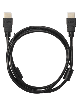 Кабель "АВК 3" HDMI - HDMI, v2.0, позолоченные контакты, с ферритами, 1,5 метра, TDM